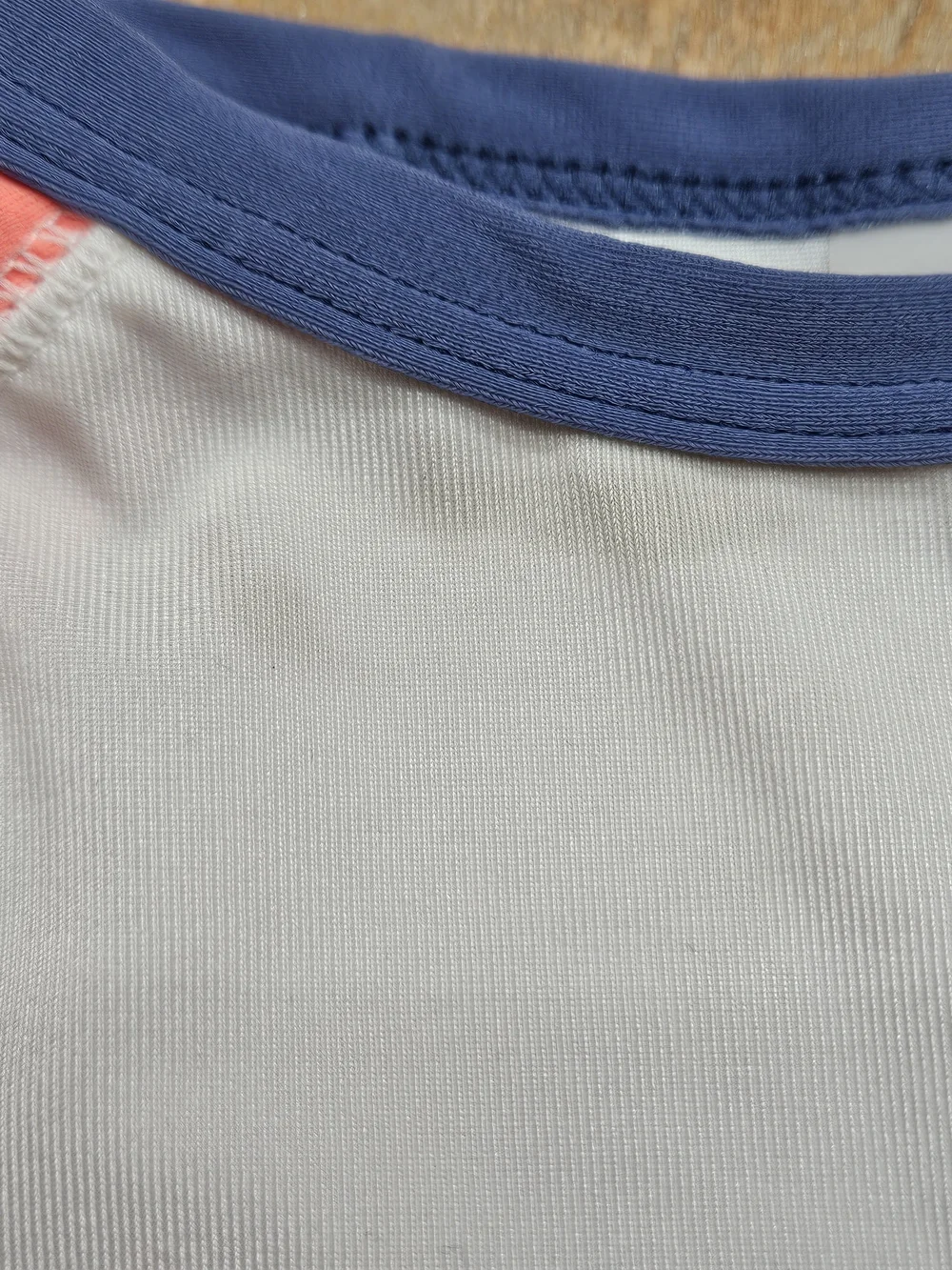 Toddler Rash Guard Set with Orange Sleeves and Teal And Orange Swim Shorts